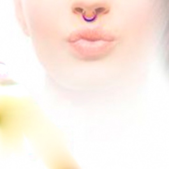 3 Pack Rainbow Colored Nose Ring Cartilage Hoop - Picture 10 of 15